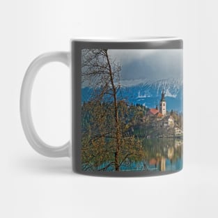 Island. Lake Bled. Slovenia Mug